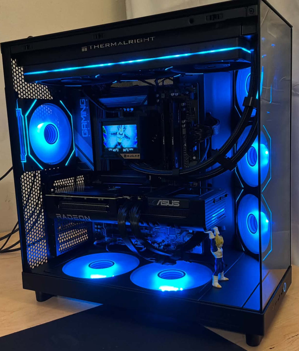 OMGaming Gaming PC | Ryzen 5 7600X3D | Radeon RX 9070 GRE 12GB | 32GB DDR5 | 1TB NVMe