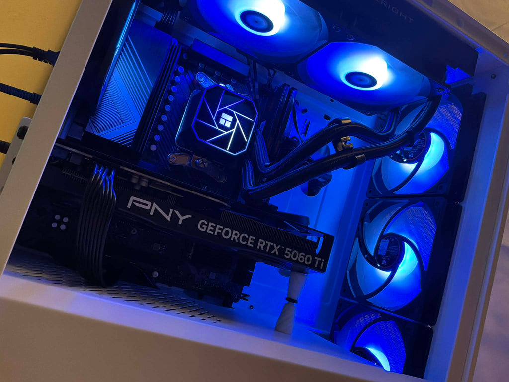 OMGaming Entry Gaming PC | Ryzen 5 9600X | RTX 5060 Ti | 16GB DDR5 | 1TB SSD