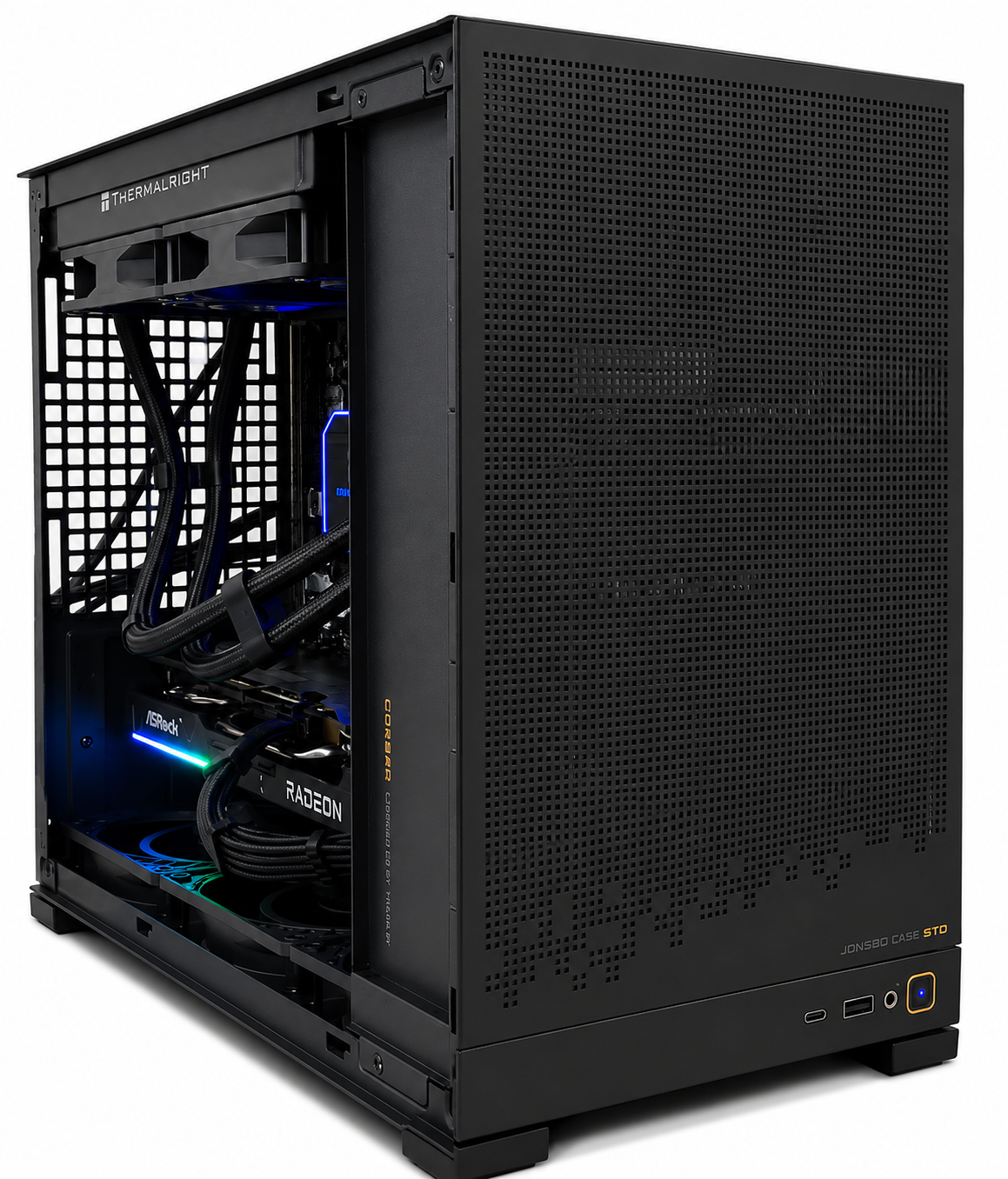 OMGaming Mini | Ryzen 5 7500X3D | Radeon RX 9060 XT 16GB Gaming PC